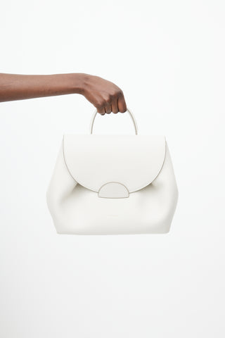 Polene Cream Numero Un Leather Bag