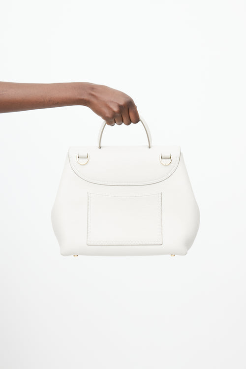 Polene Cream Numero Un Leather Bag