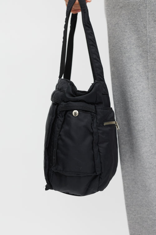 Porter Black Nylon Tote