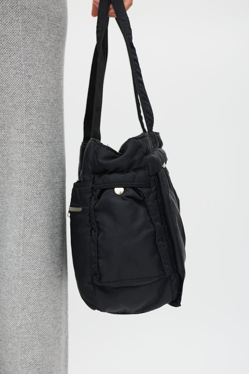 Porter Black Nylon Tote