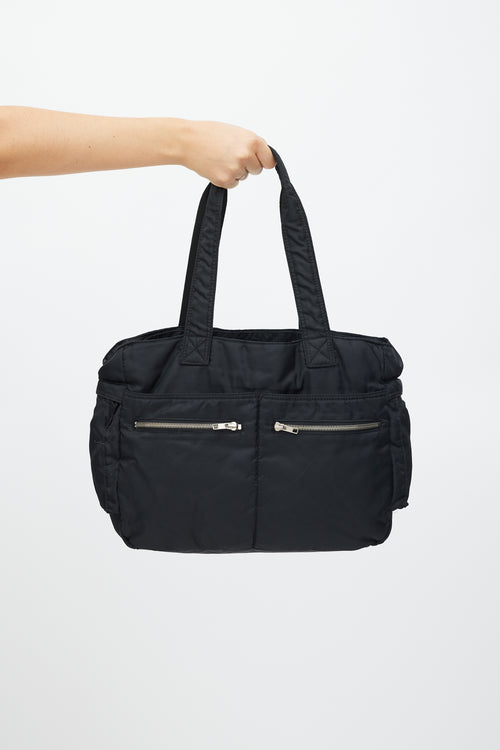 Porter Black Nylon Tote