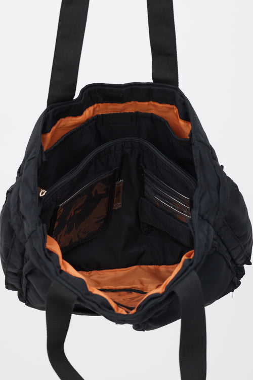 Porter Black Nylon Tote