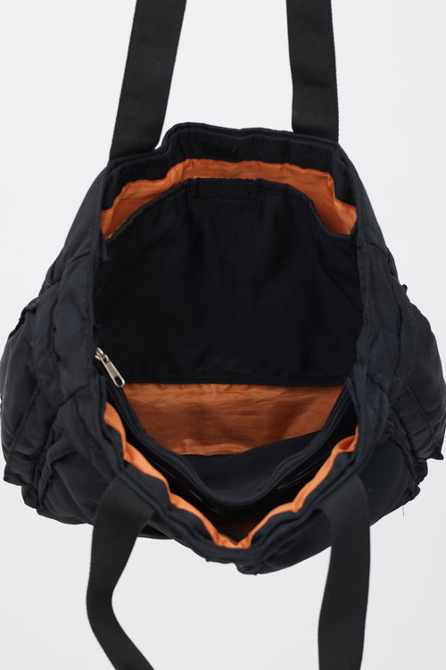 Porter Black Nylon Tote