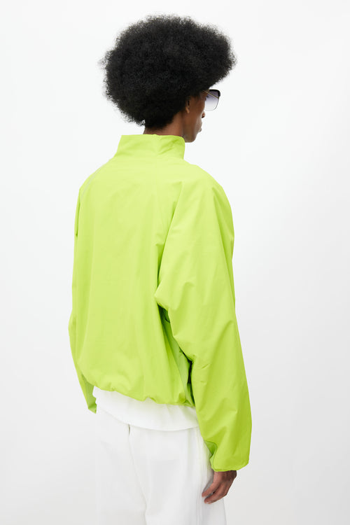 Post Archive Fashion Green Asymmetrical Tactical Jacket