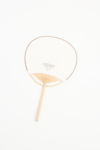 Prada 2024 Seashell Painted Fan