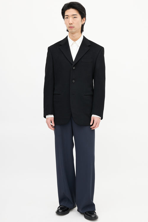 Prada Black Cashmere Blazer