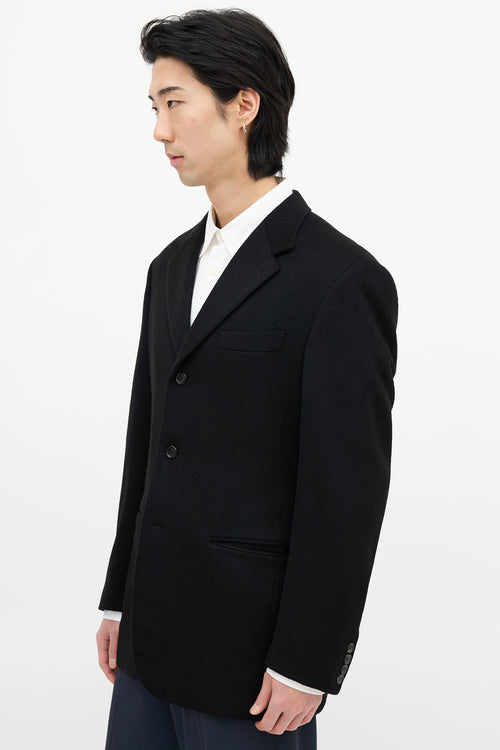 Prada Black Cashmere Blazer