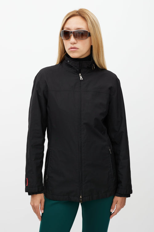 Prada Black Goretex Padded Jacket