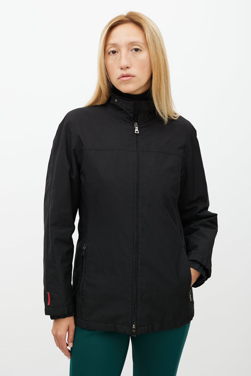 Prada Black Goretex Padded Jacket