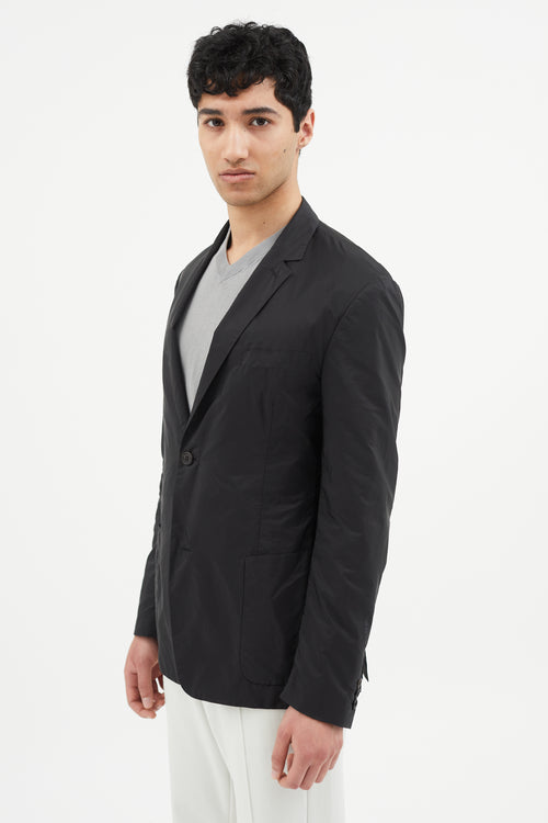 Prada Black Nylon Blazer