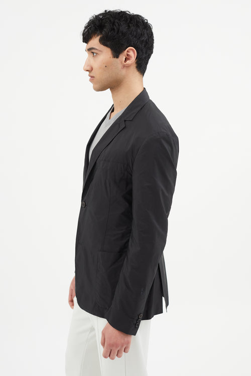 Prada Black Nylon Blazer