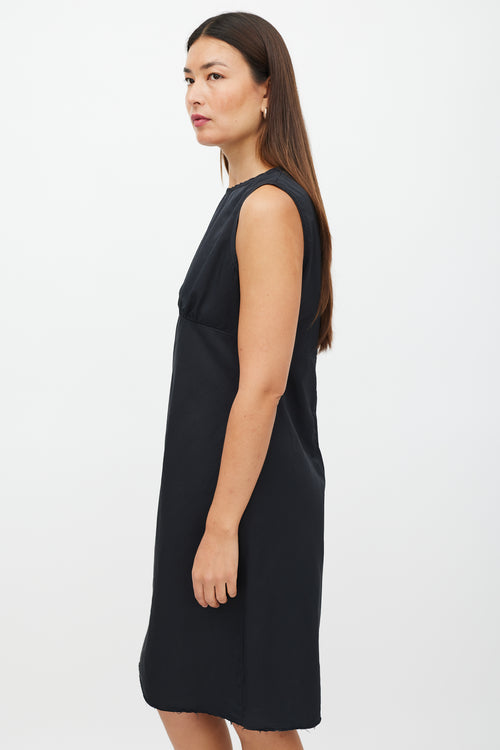 Prada Black Nylon Sleeveless Dress