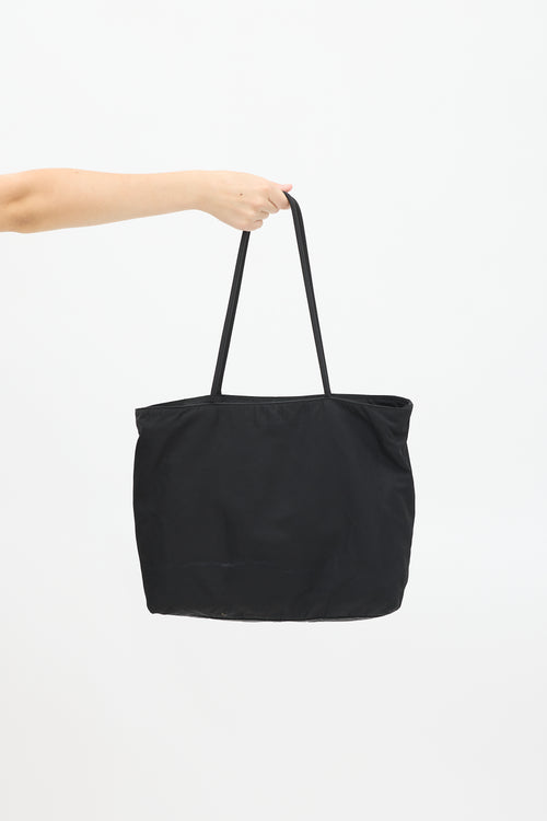 Prada Black Nylon Tote Bag