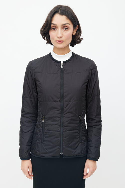 Prada Black Padded Nylon Jacket