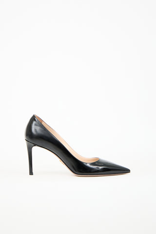 Prada Black Patent Leather Pump