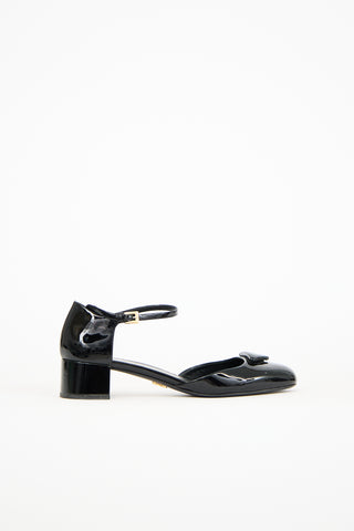 Prada Black Patent Mary Jane Heel