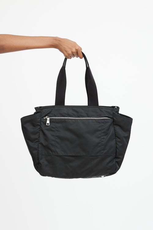 Black ReNylon Baby Bag