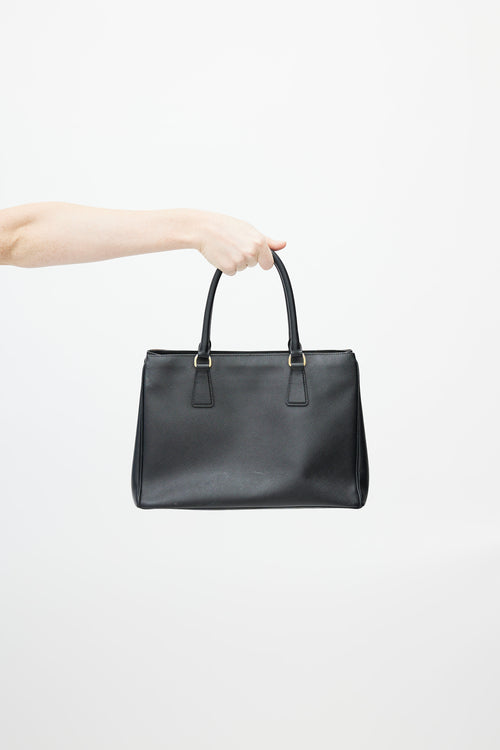 Prada Black Saffiano Leather Galleria Bag