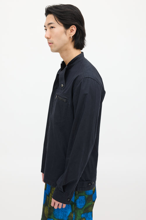 Prada Black Shirt Jacket