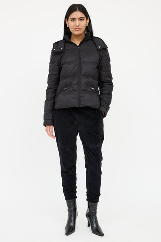 Prada Down Puffer Zip Jacket