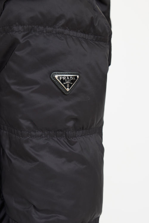 Prada Down Puffer Zip Jacket