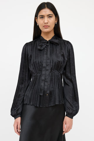 Prada Silk 2006 Bow Blouse