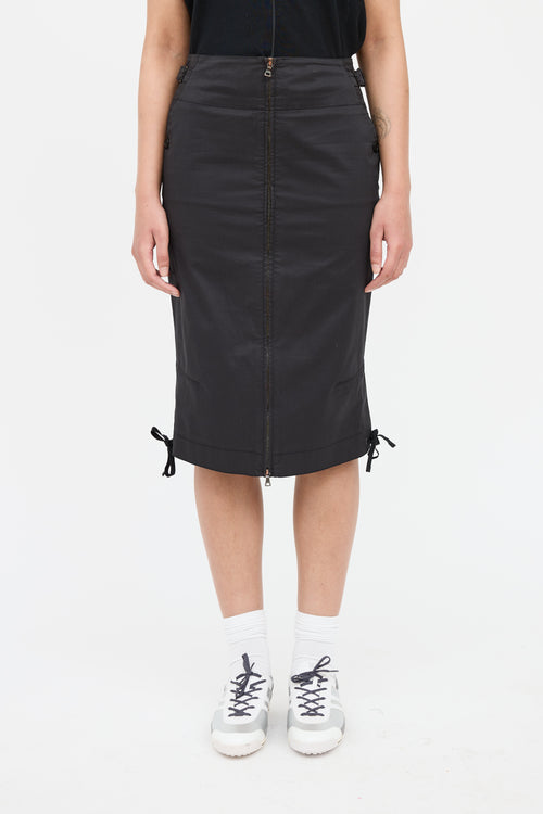 Prada Cargo Pencil Skirt