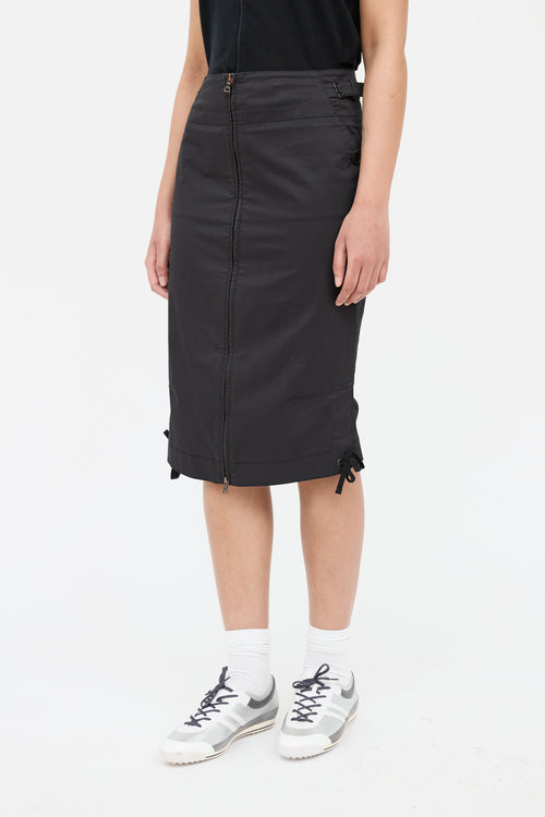 Prada Cargo Pencil Skirt