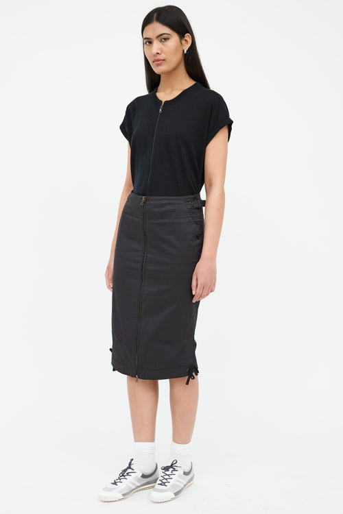 Prada Cargo Pencil Skirt