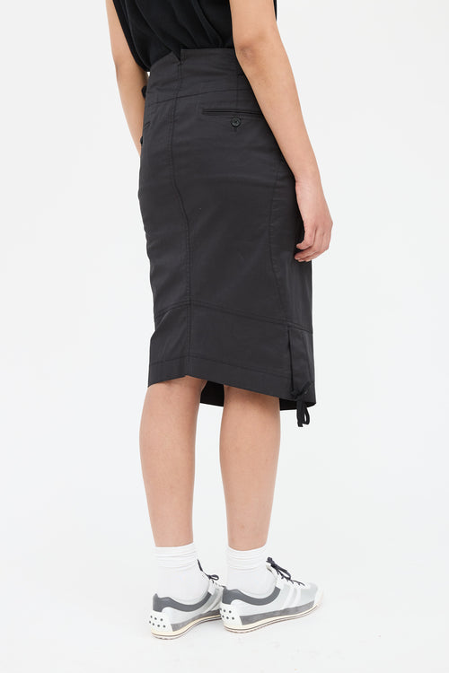 Prada Cargo Pencil Skirt