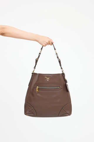 PradaVitello Daino Shoulder Bag