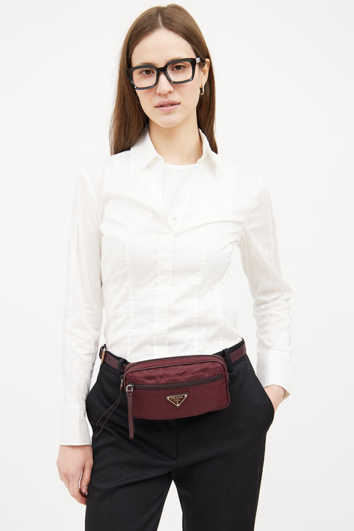 Tessuto Saffiano Belt Bag