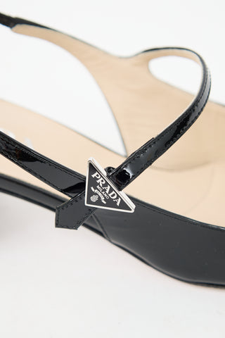 Prada Patent Leather Mary Jane Heel