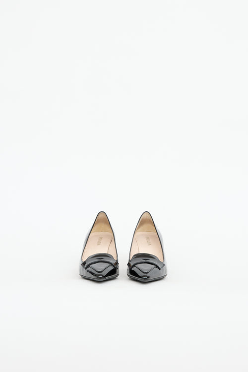 Prada Patent Loafer Pump