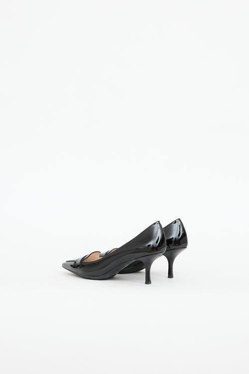 Prada Patent Loafer Pump