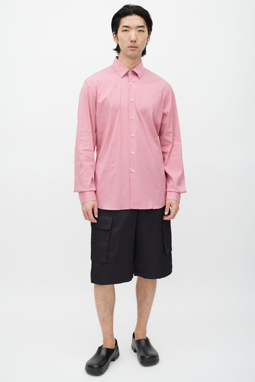 Prada Pink Buttoned Shirt