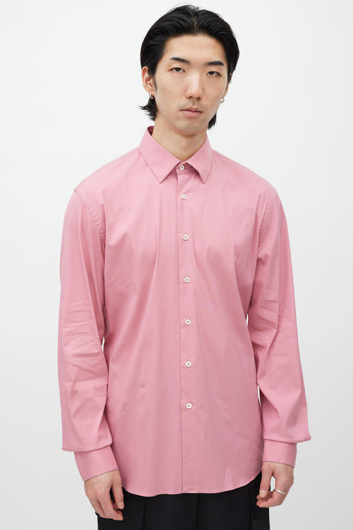 Prada Pink Buttoned Shirt