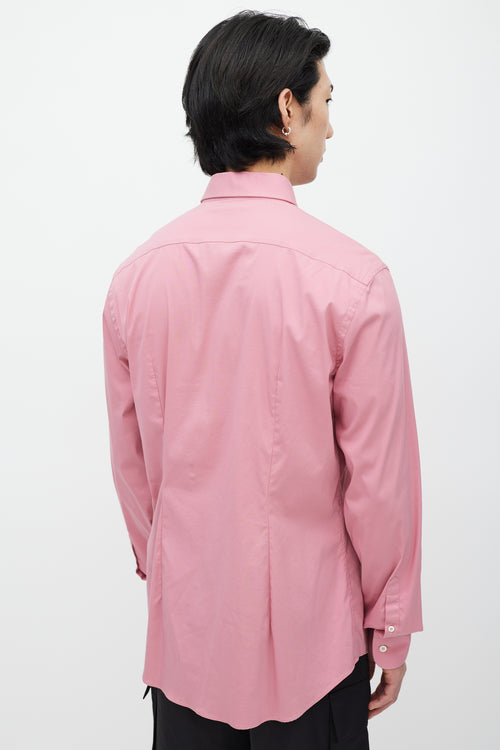 Prada Pink Buttoned Shirt