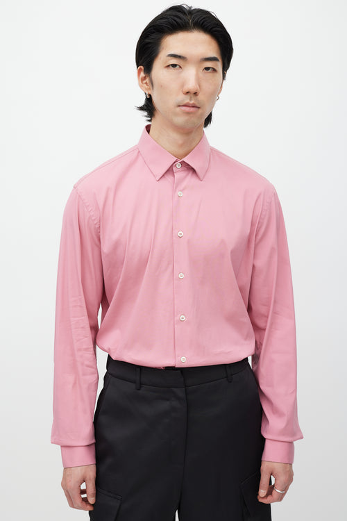 Prada Pink Buttoned Shirt