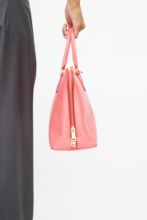 Prada Pink Promenade Saffiano Bag