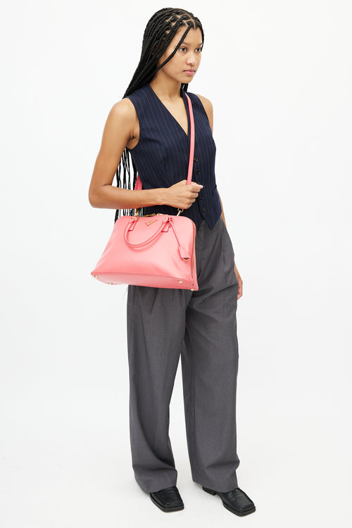 Prada Pink Promenade Saffiano Bag