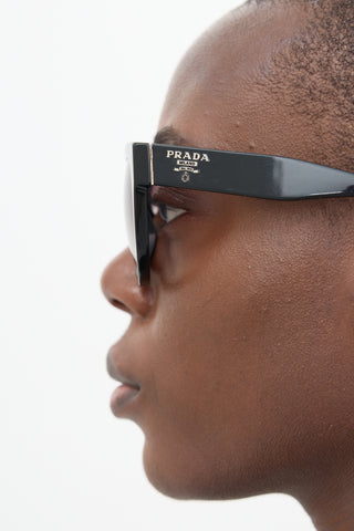 Prada SPR 170 Round Sunglasses