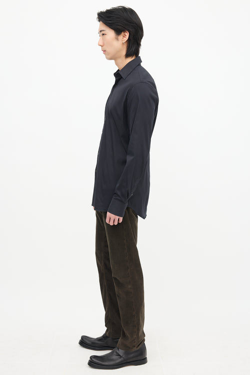 Prada Straight Collar Shirt