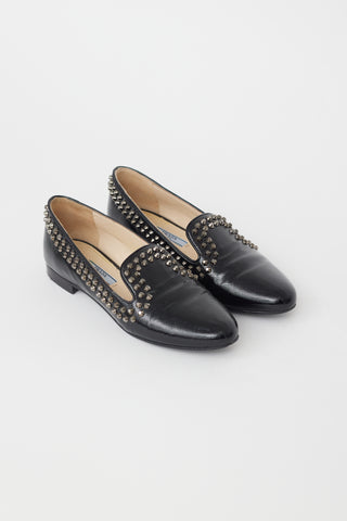 Prada Black Patent Leather Loafer