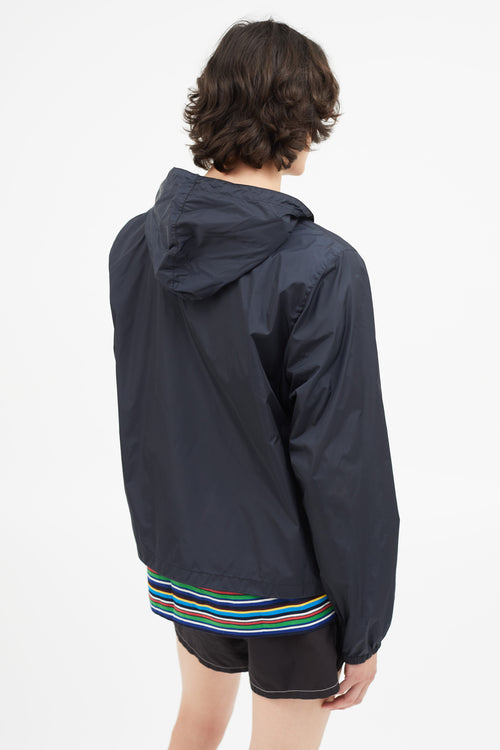 Prada Vintage Navy Nylon Jacket