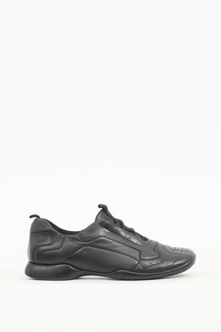 Prada Sport Vintage Black Leather Sneaker