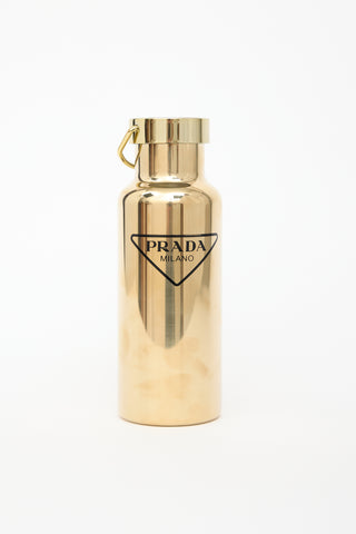 Prada Gold Borraccia Thermal Water Bottle