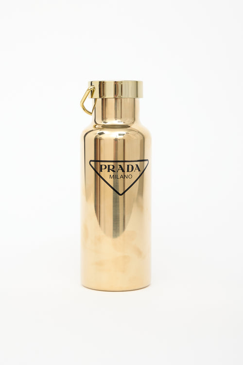 Prada Gold Borraccia Thermal Water Bottle