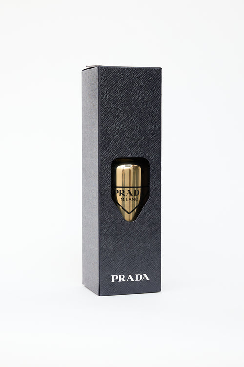 Prada Gold Borraccia Thermal Water Bottle