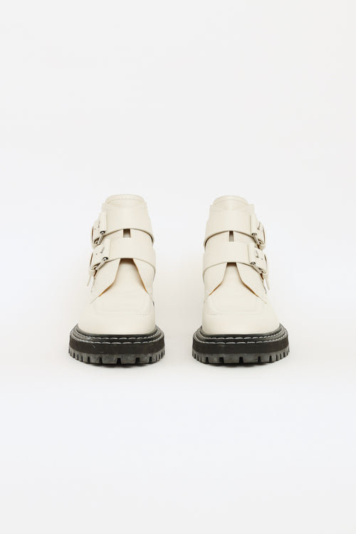 Proenza Schouler White Combat Boot